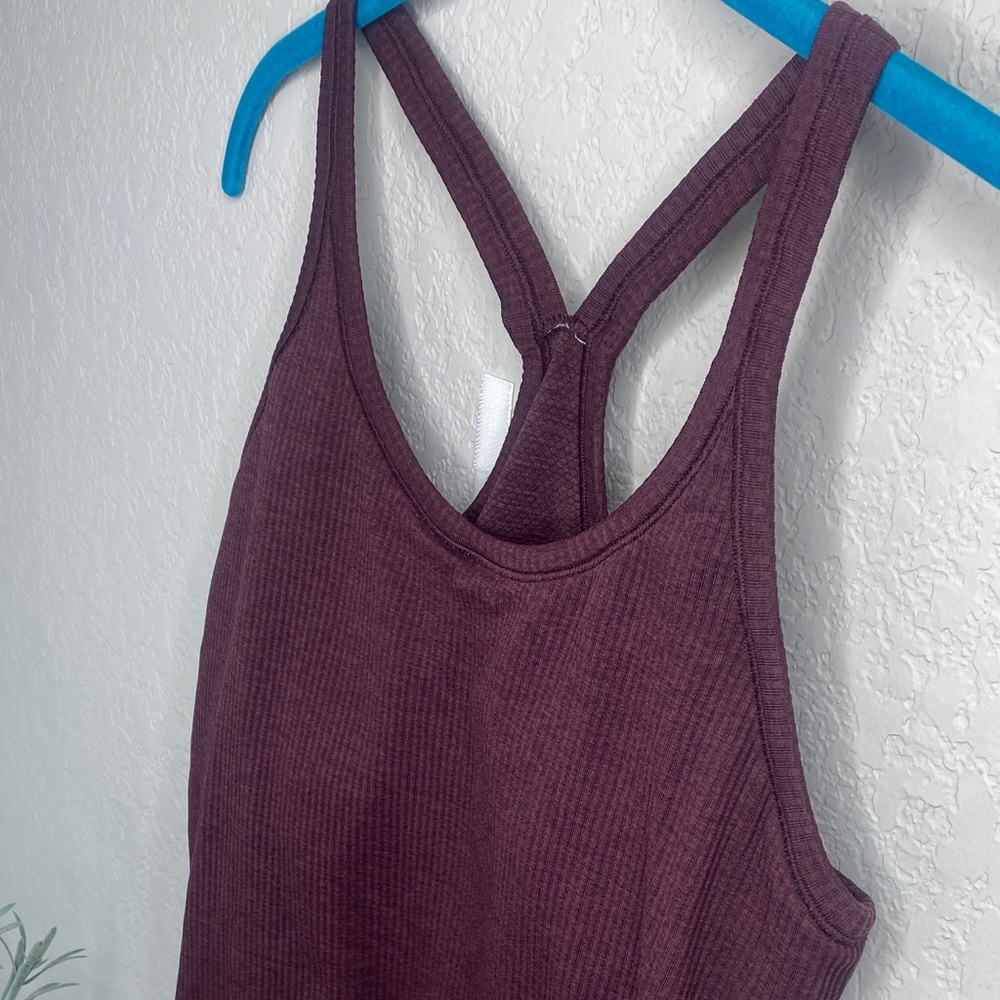 lululemon athletica Racerback Tank Top - Plum - Picture 3 of 8
